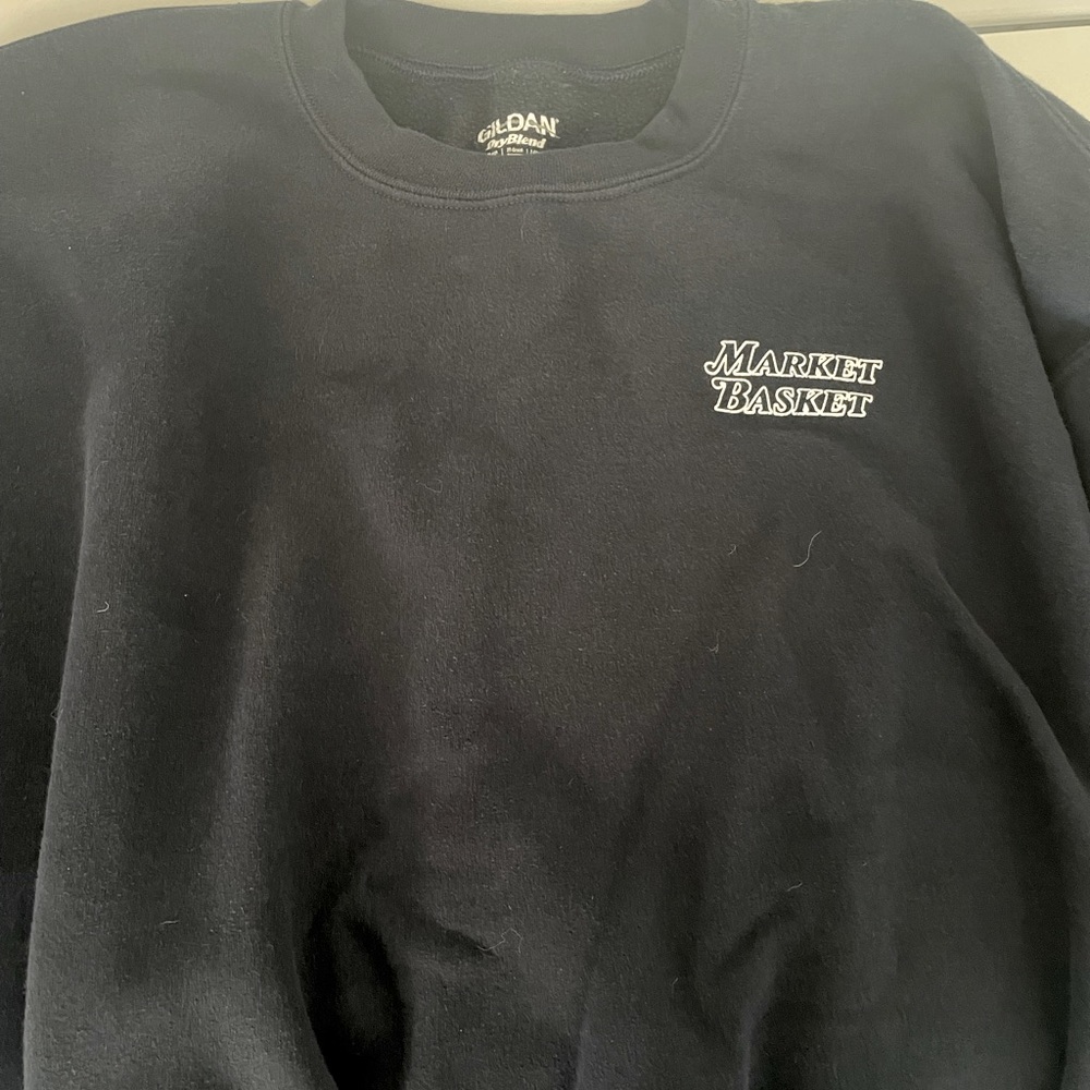 Market basket sweatshirt